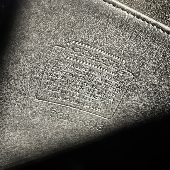 Coach Station Bag (pre-90's) - Picture 4 of 7
